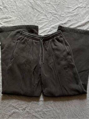 Victoria's Secret PINK black wide leg flare sweatpants